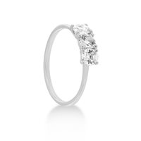 Anello Freelight Donna in Oro bianco Diamante Lab Grown ATF3517;075;W;9B